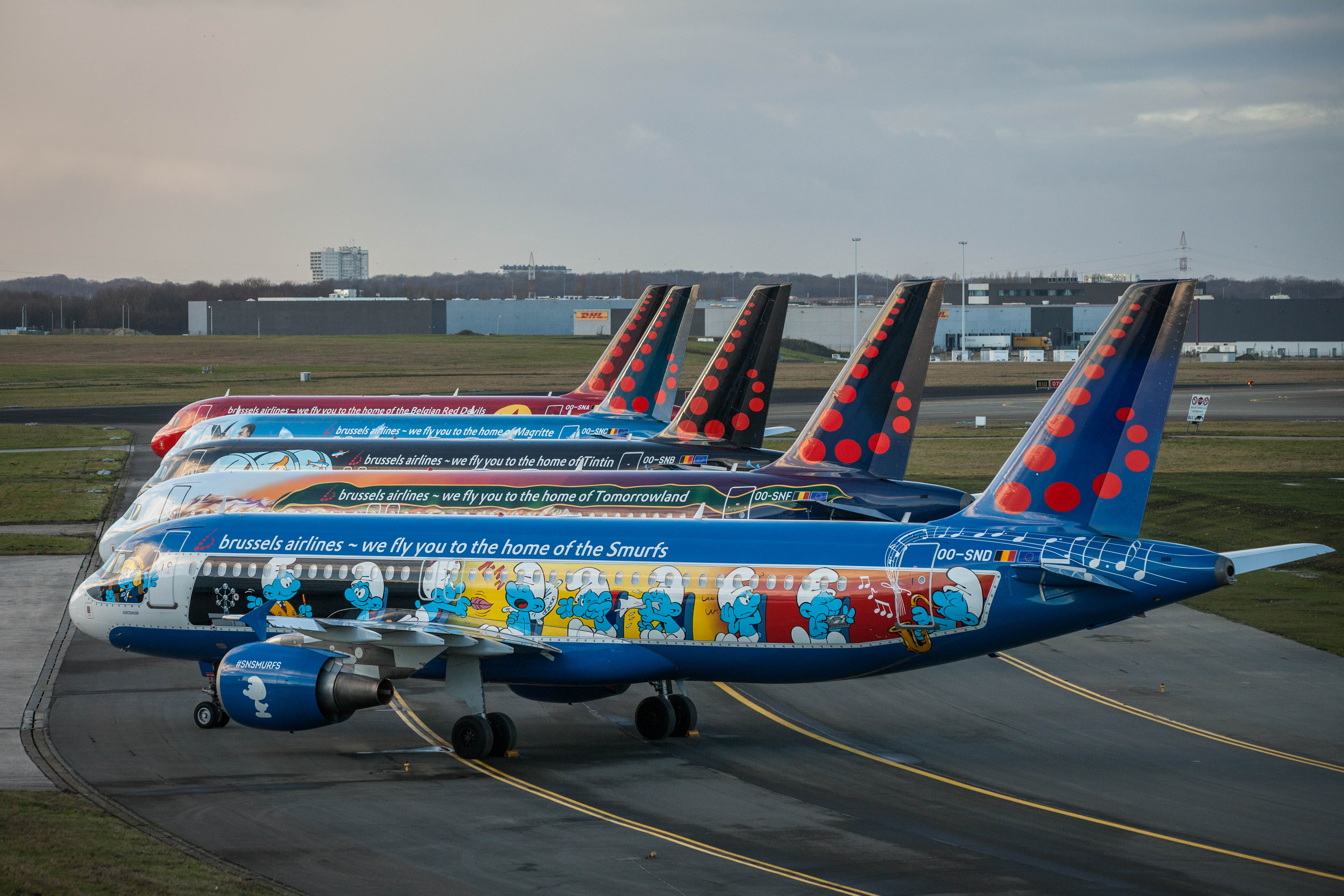 Brussels Airlines lands at Berlin Brandenburg Airport