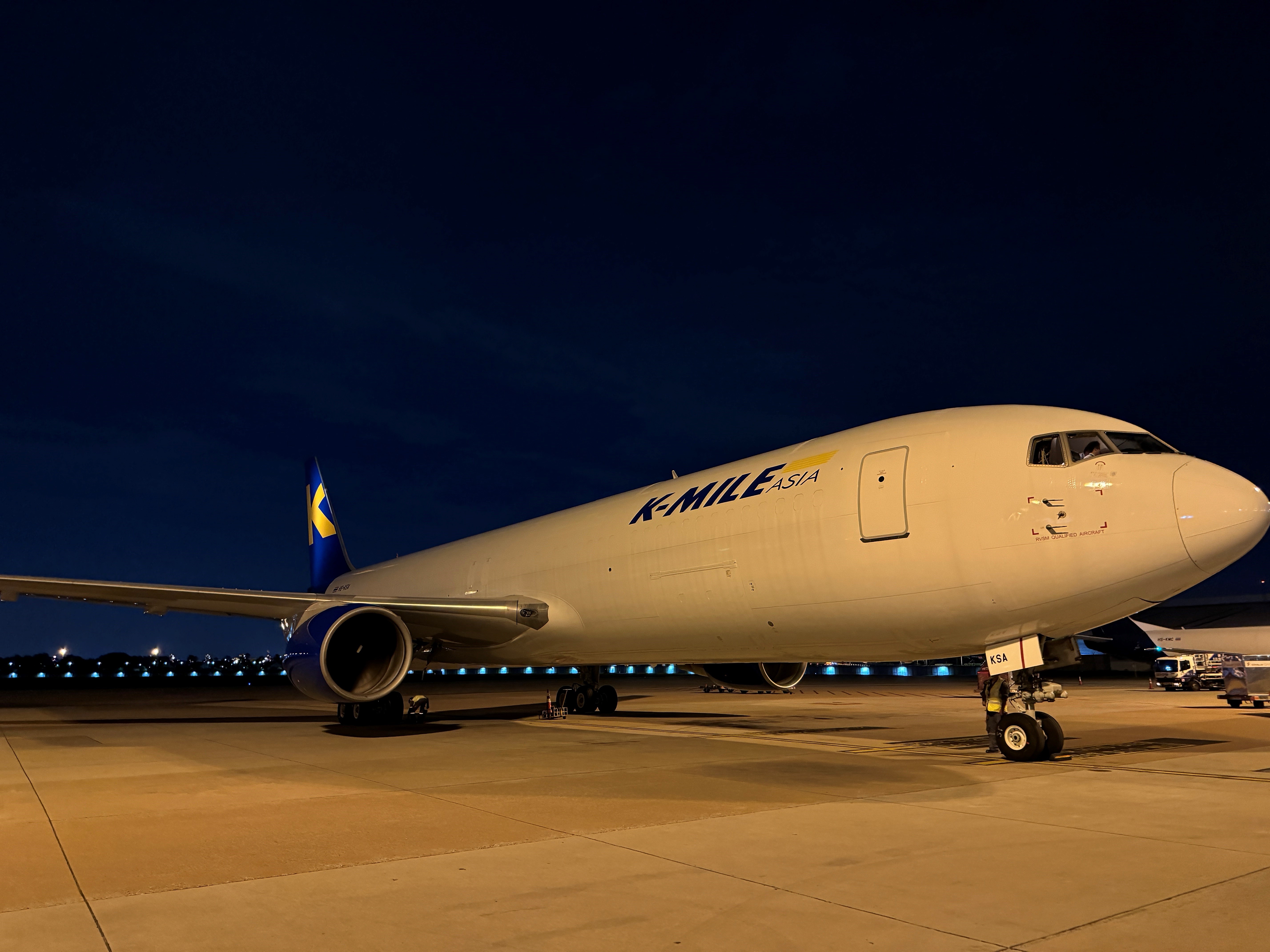 K-Mile Asia receives first 767-300 converted freighter