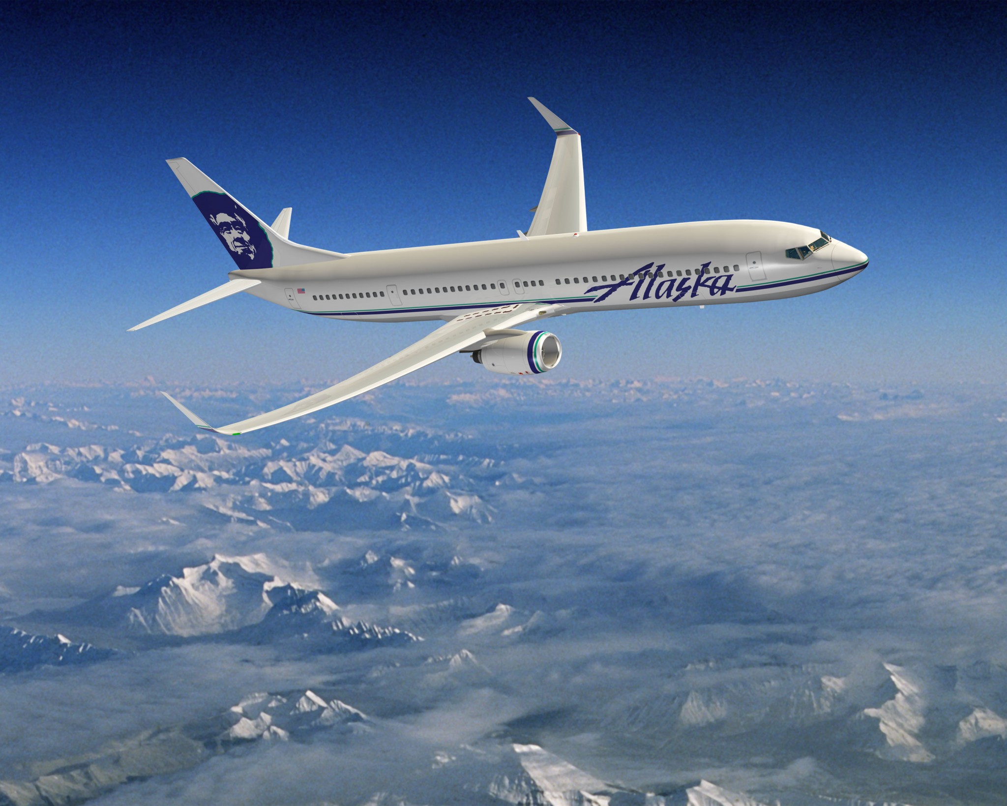 ALC delivers the first of 13 new Boeing 737s to Alaska Airlines