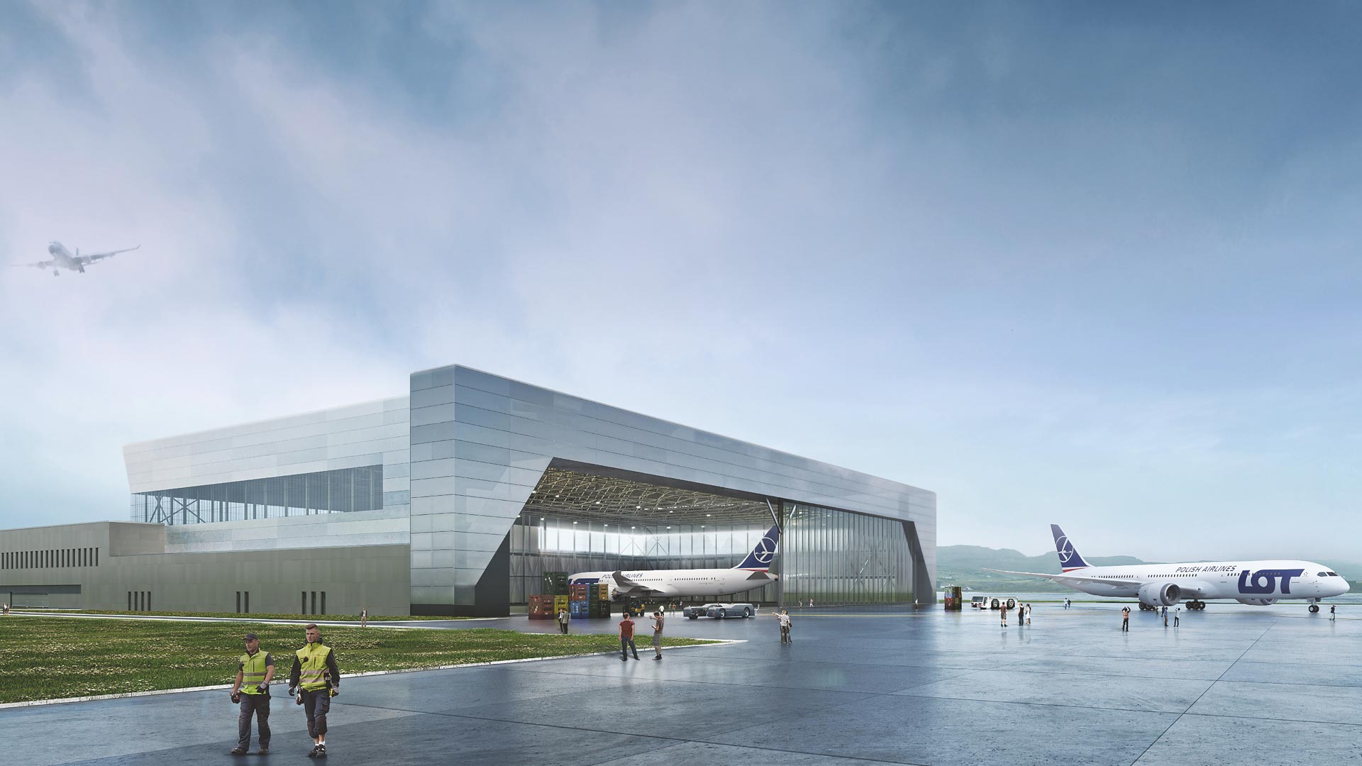 LOTAMS to build modern widebody hangar in Poland