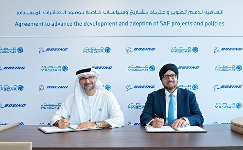 Masdar and Boeing join forces to accelerate SAF in the UAE