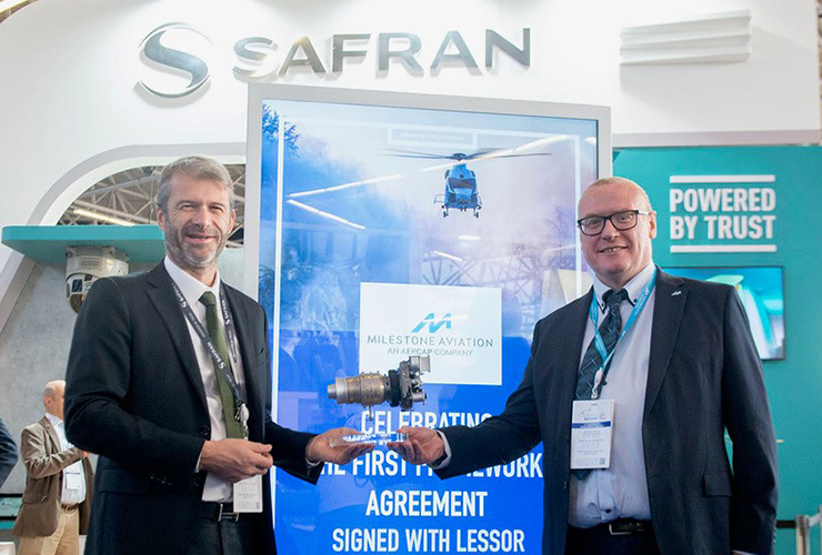 Safran, Milestone ink framework agreement