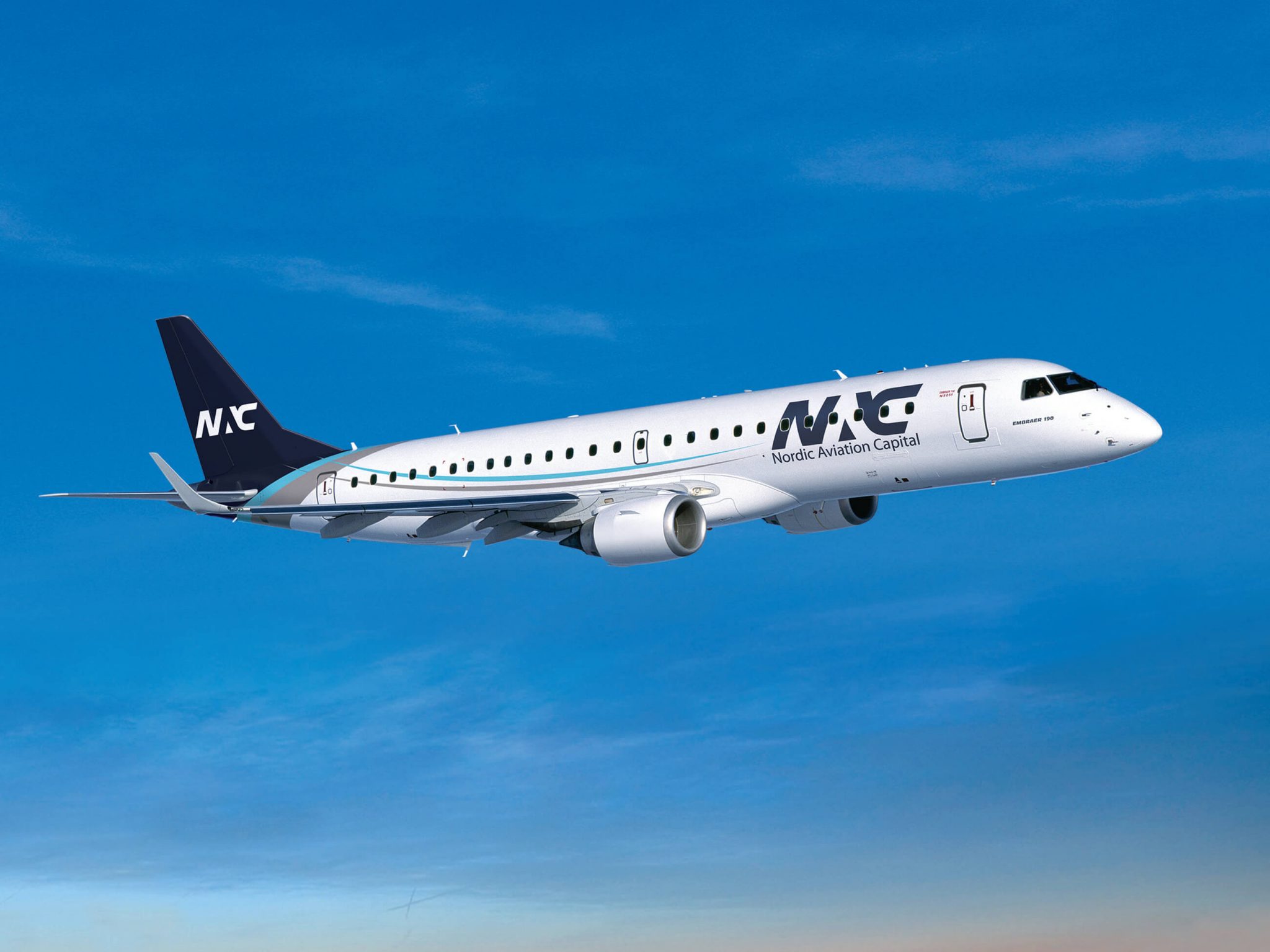 NAC delivers one new E190 to HOP! on lease