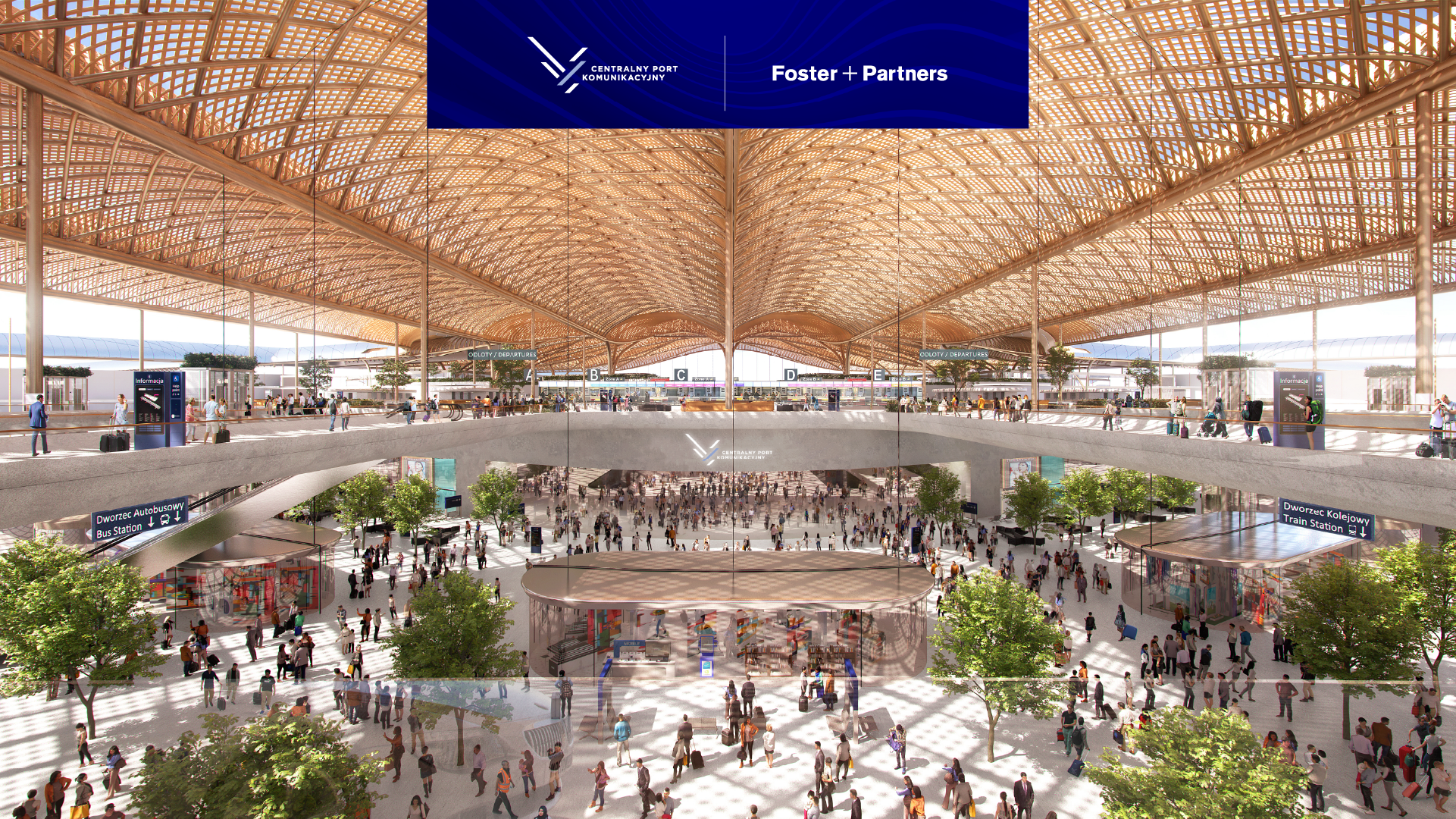 Centralny Port Komunikacyjny awards Foster + Partners Master Architect contract for the new Polish airport