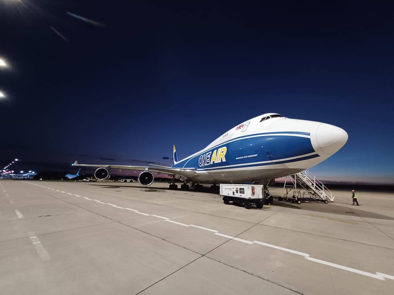 One Air adds third 747-400 freighter