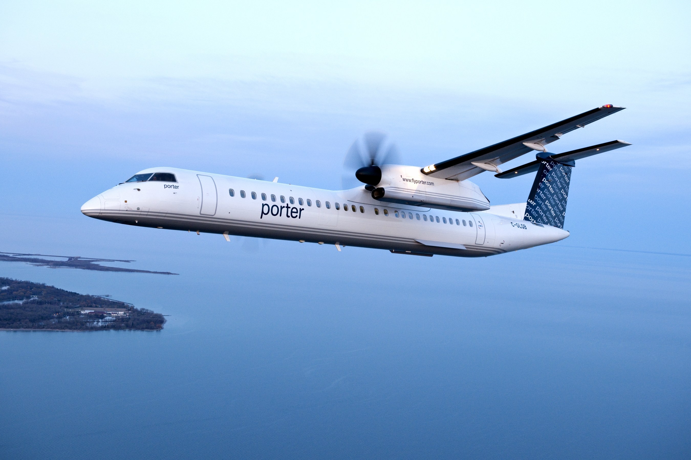 Porter introduces inaugural flight from to Muskoka, Ontario