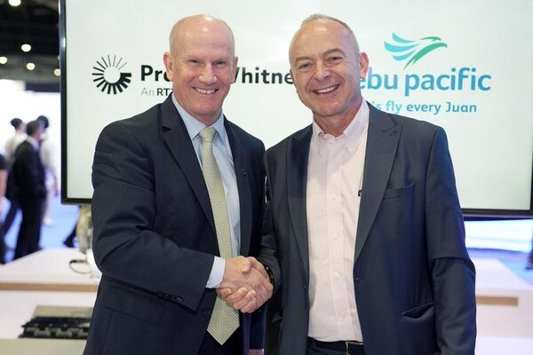 Cebu Pacific Air orders 15 P&W GTF engines