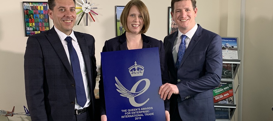 Aviation News Ltd awarded the Queen’s Award for Enterprise for International Trade 2019