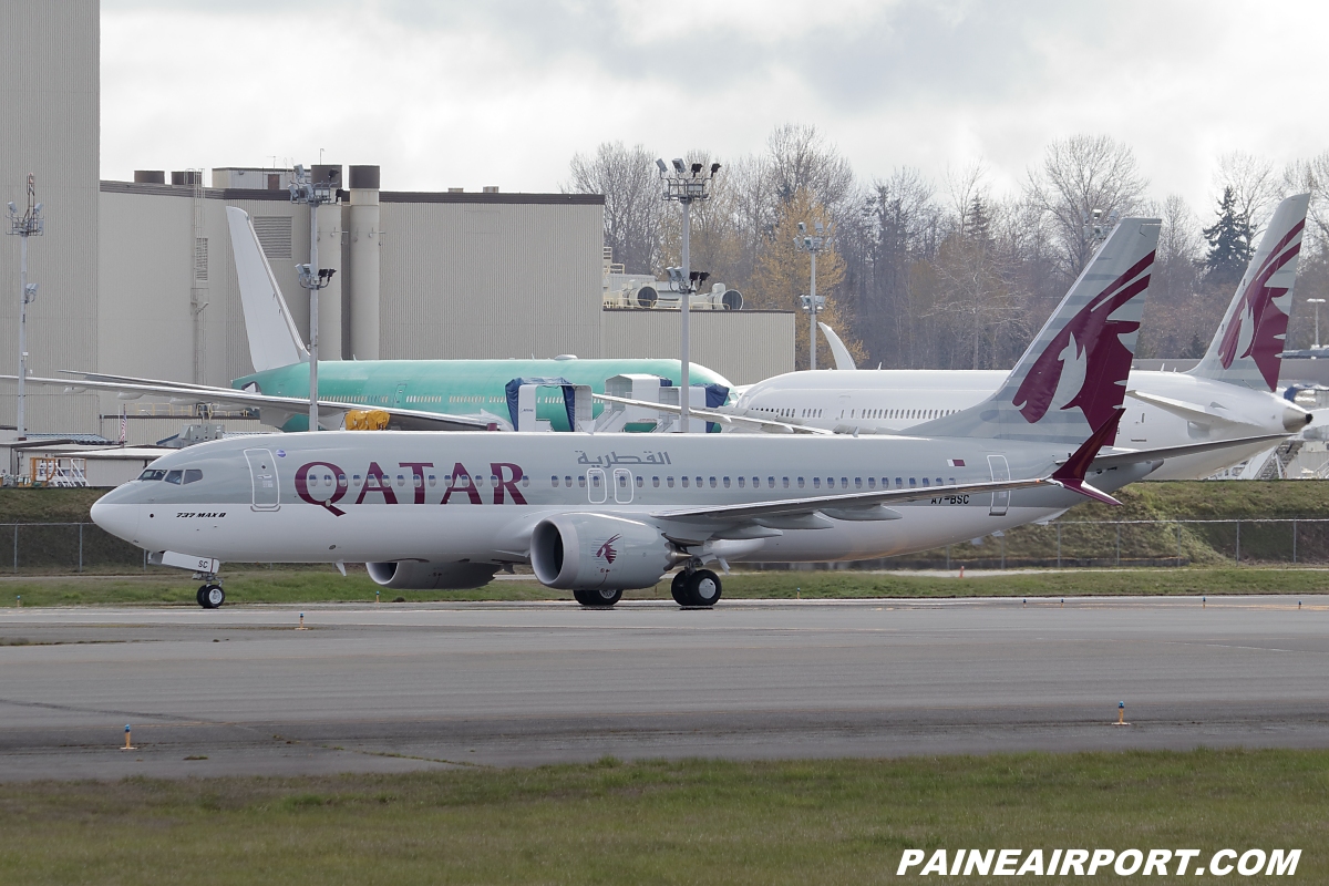 Qatar Airways takes delivery of its first MAX 737 jet