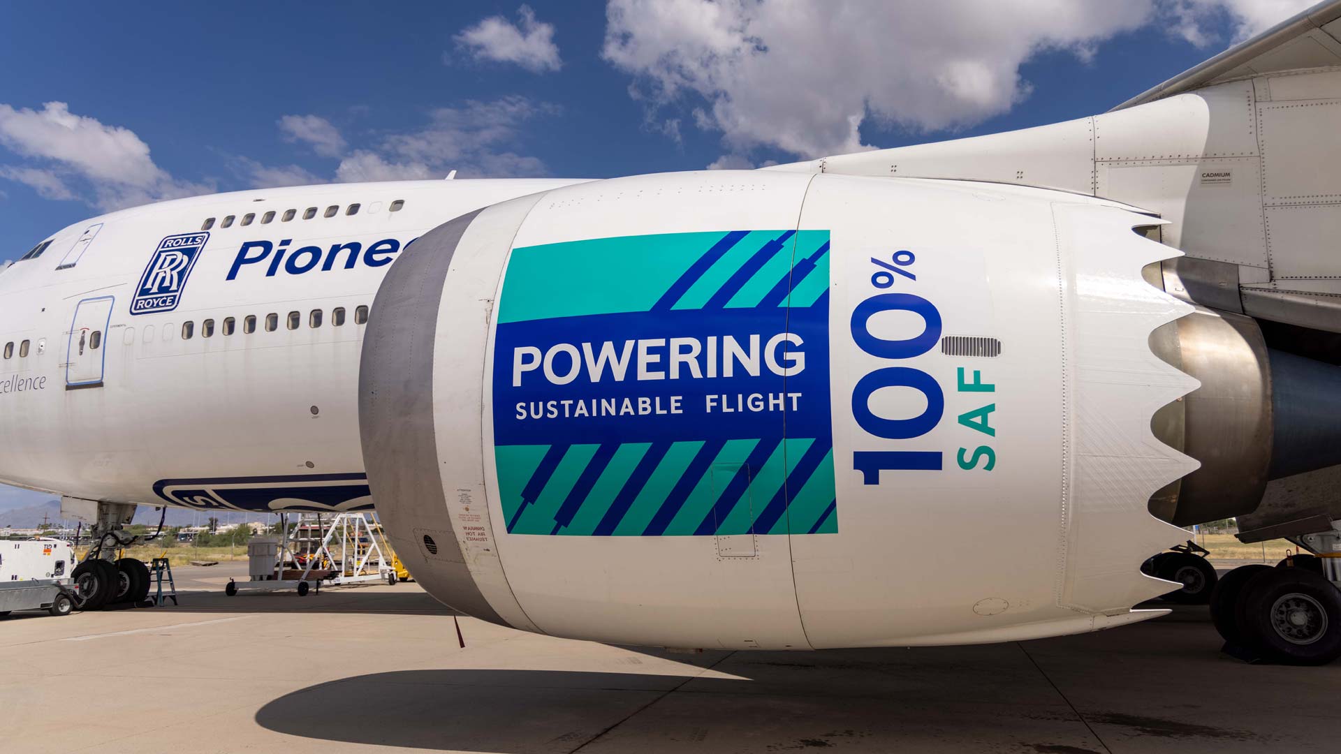 Rolls-Royce joins Boeing and World Energy for successful 100% Sustainable Aviation Fuel flight