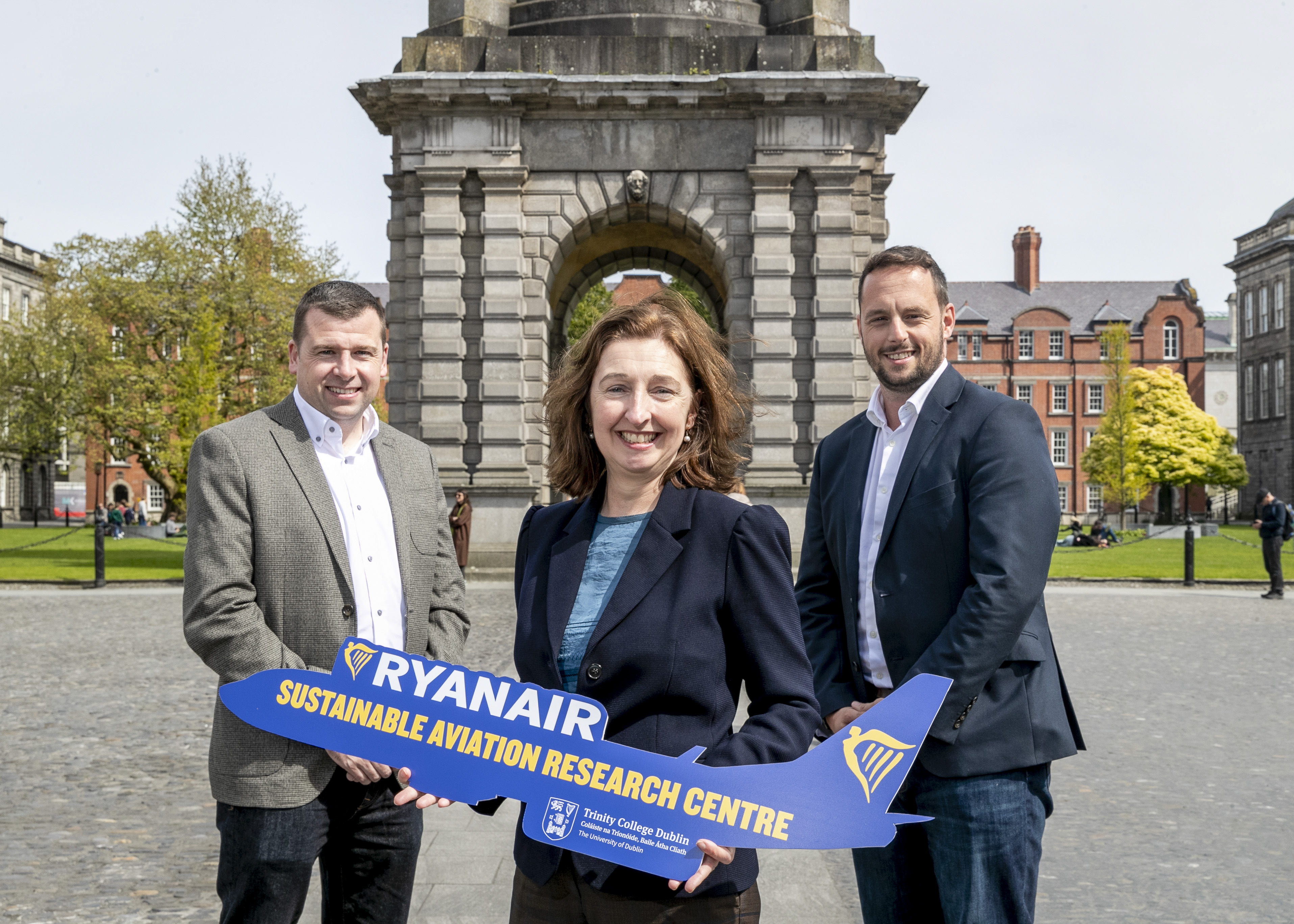 Ryanair donates $3 million to Trinity College for sustainable aviation research