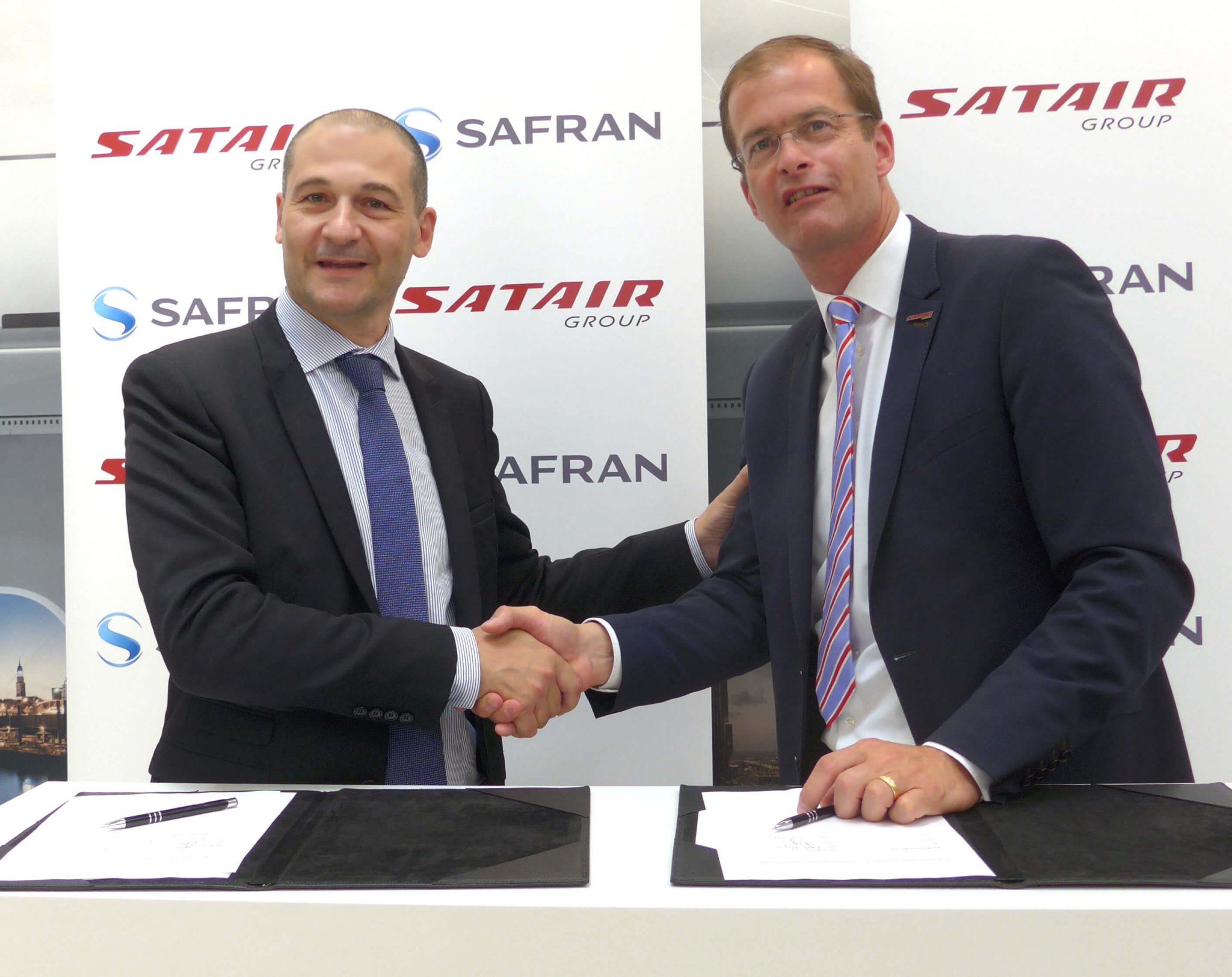 Satair Group and Safran Nacelles sign lifetime contract for supply chain services