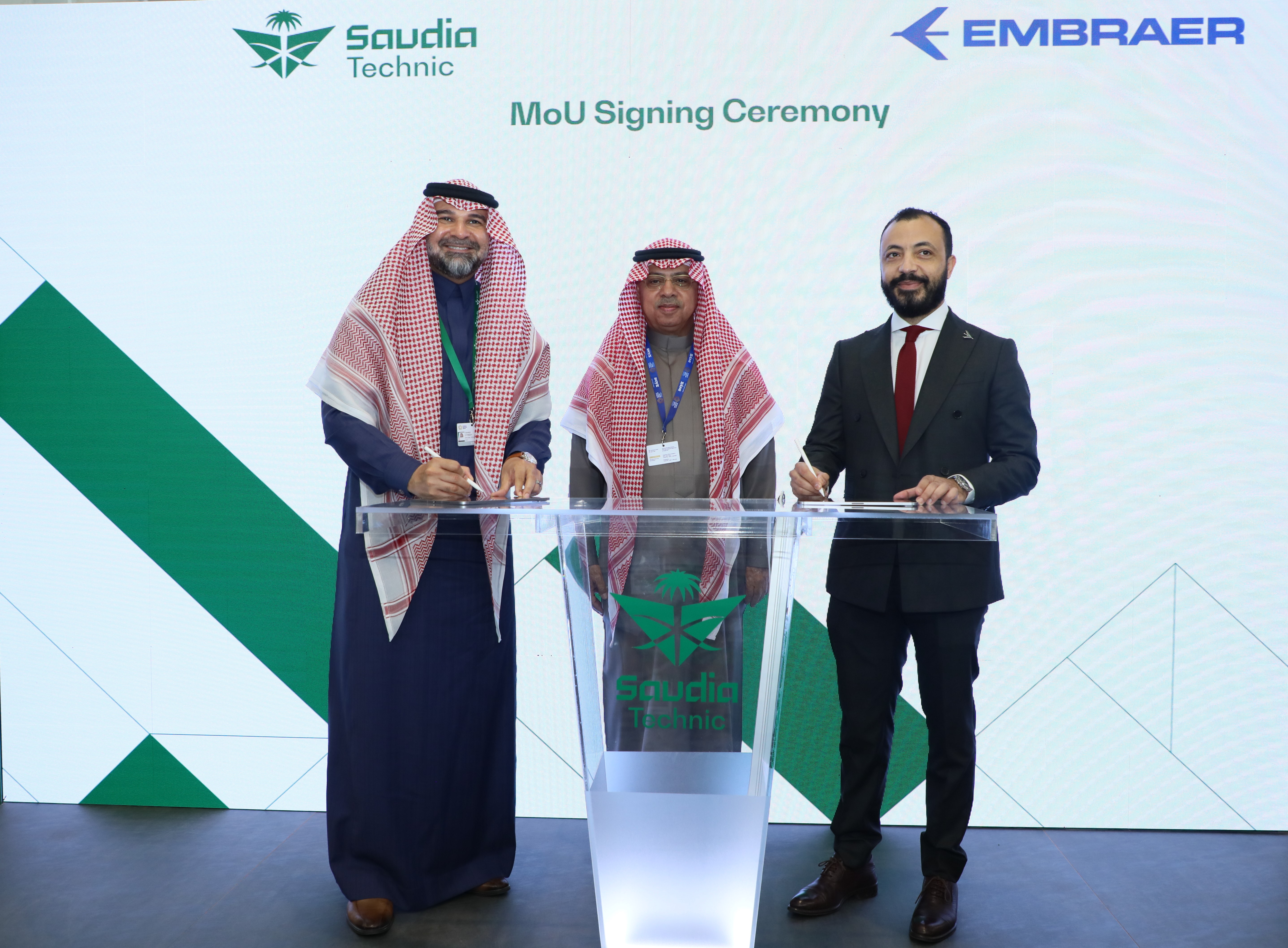 Embraer and Saudia Technic ink maintenance and training collaboration agreement