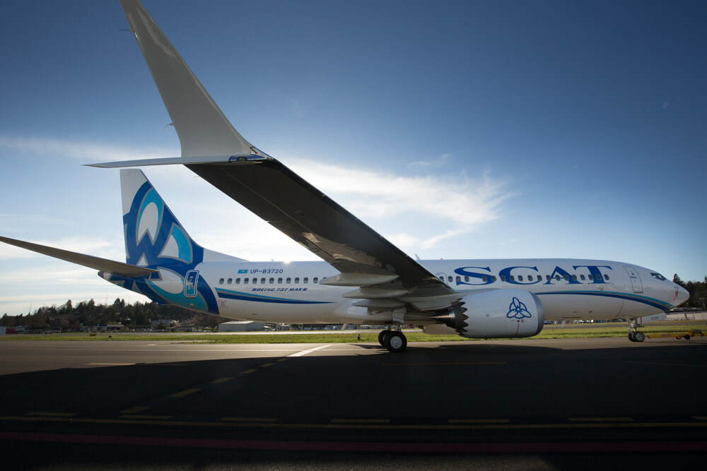 SCAT Airlines orders seven 737 MAX aircraft