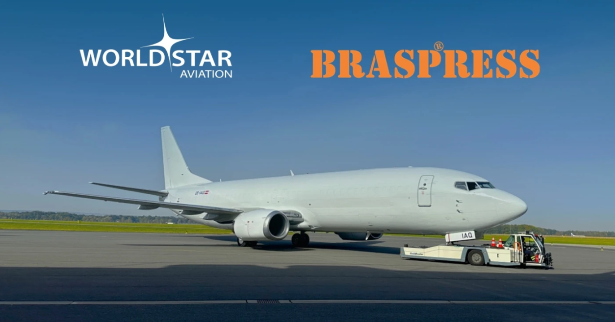 World Star Aviation confirms delivery of B737-400f to Braspress