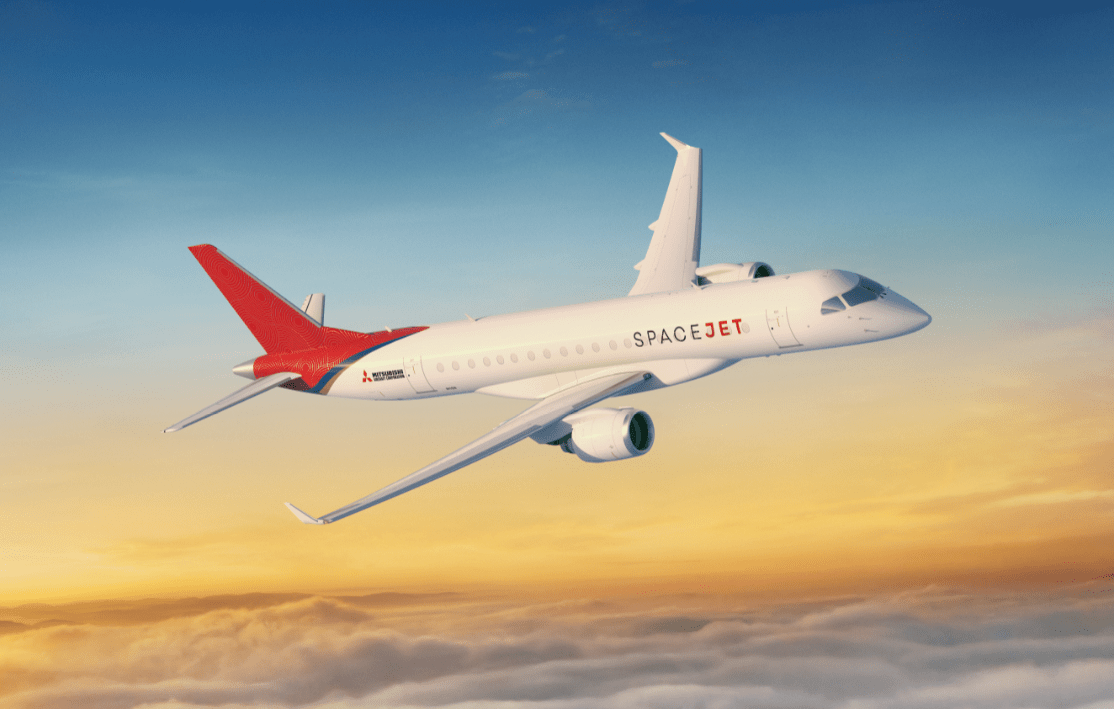 Mitsubishi launches SpaceJet, renaming its MRJ 90 program