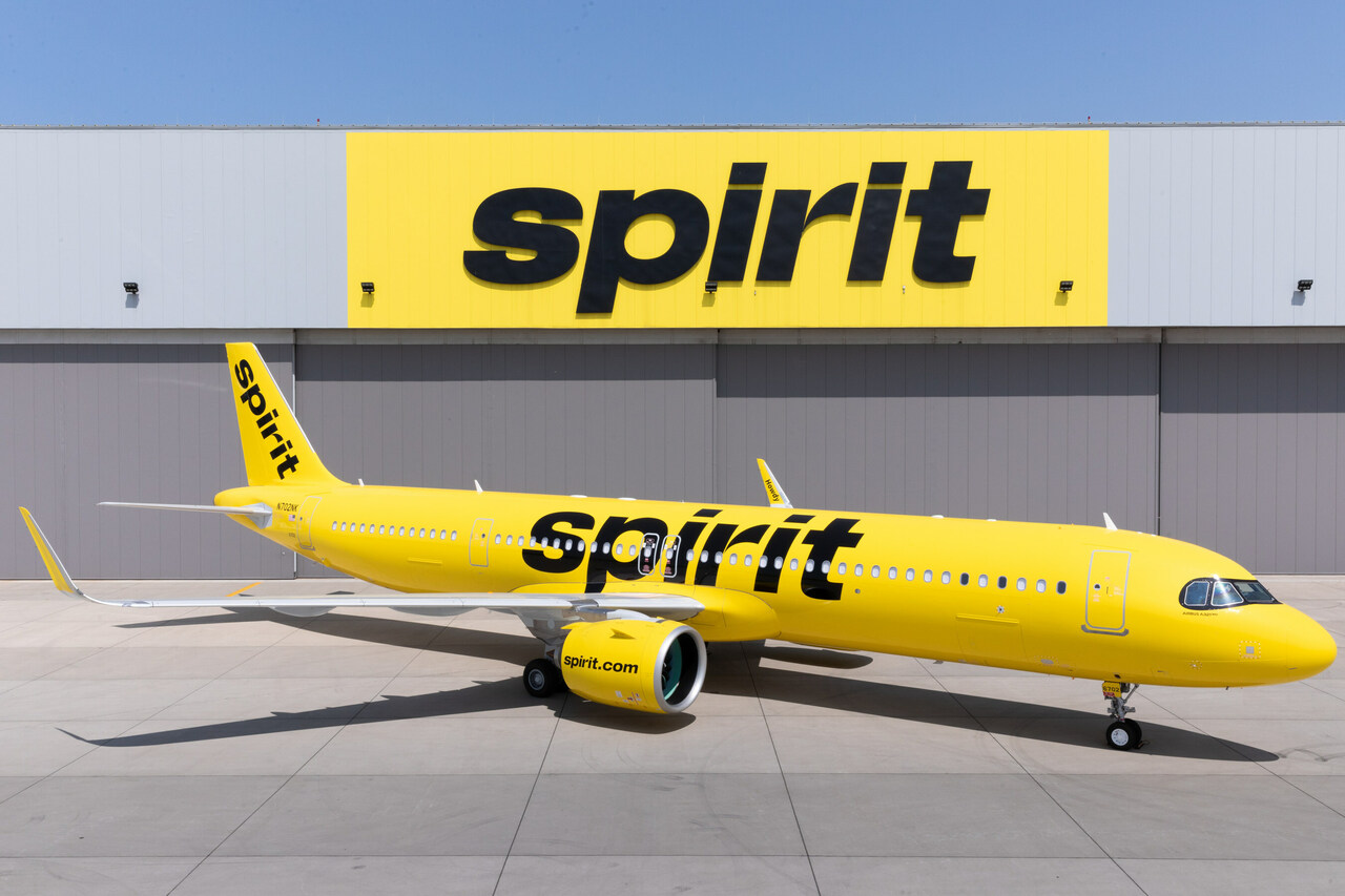 Spirit Airlines unveils its first new A321neo