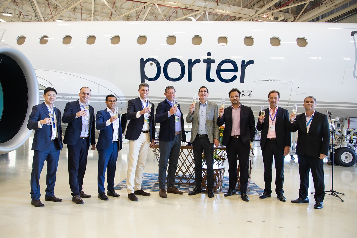 TrueNoord takes delivery of fourth E195-E2 for Porter Airlines