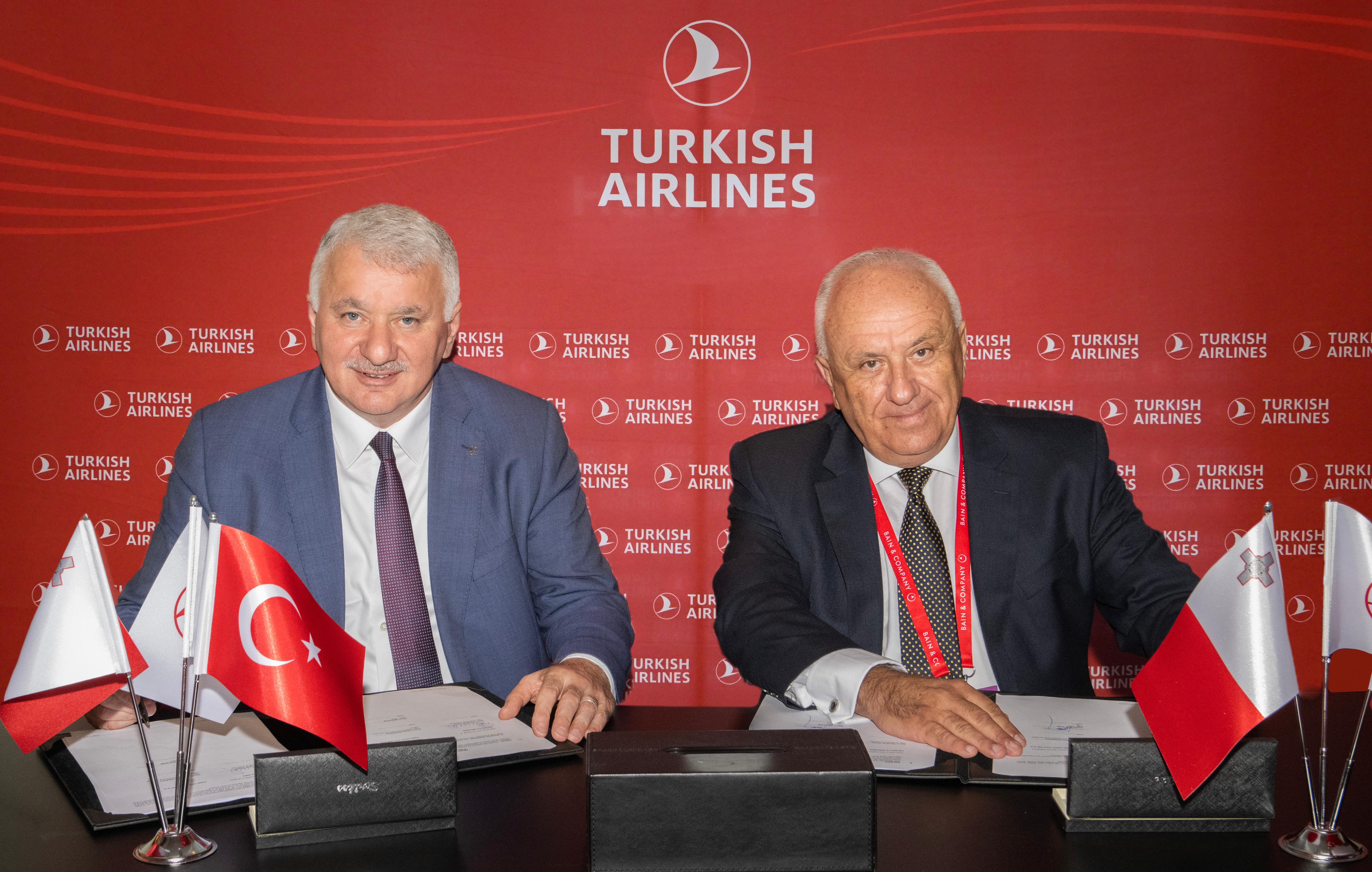 Turkish Airlines and KM Malta Airlines launch codeshare partnership