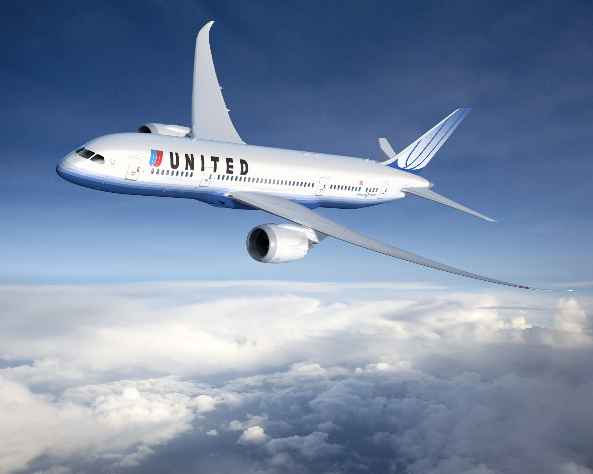 United Airlines funds one 787-9