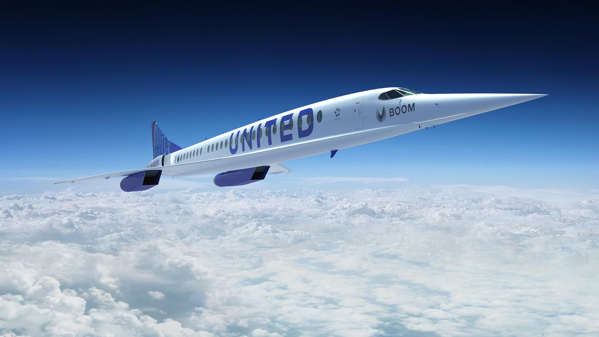 BOOM! United first mover in supersonic space