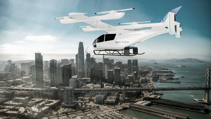 United and Eve launch electric commuter flights to San Francisco