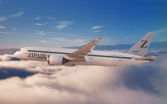 ZIPAIR to commence a new route to the US