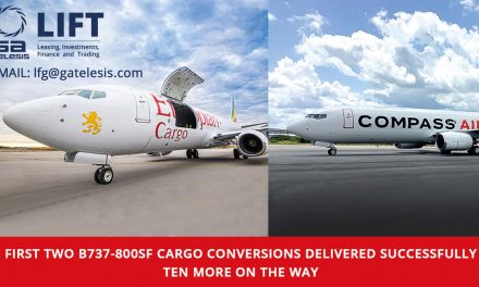 GA Telesis adds six additional firm orders for B737-800SF Cargo Conversions with AEI