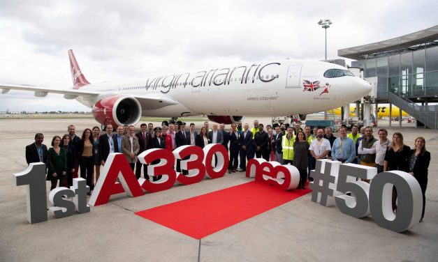 Virgin Atlantic takes delivery of first A330neo leased from ALC