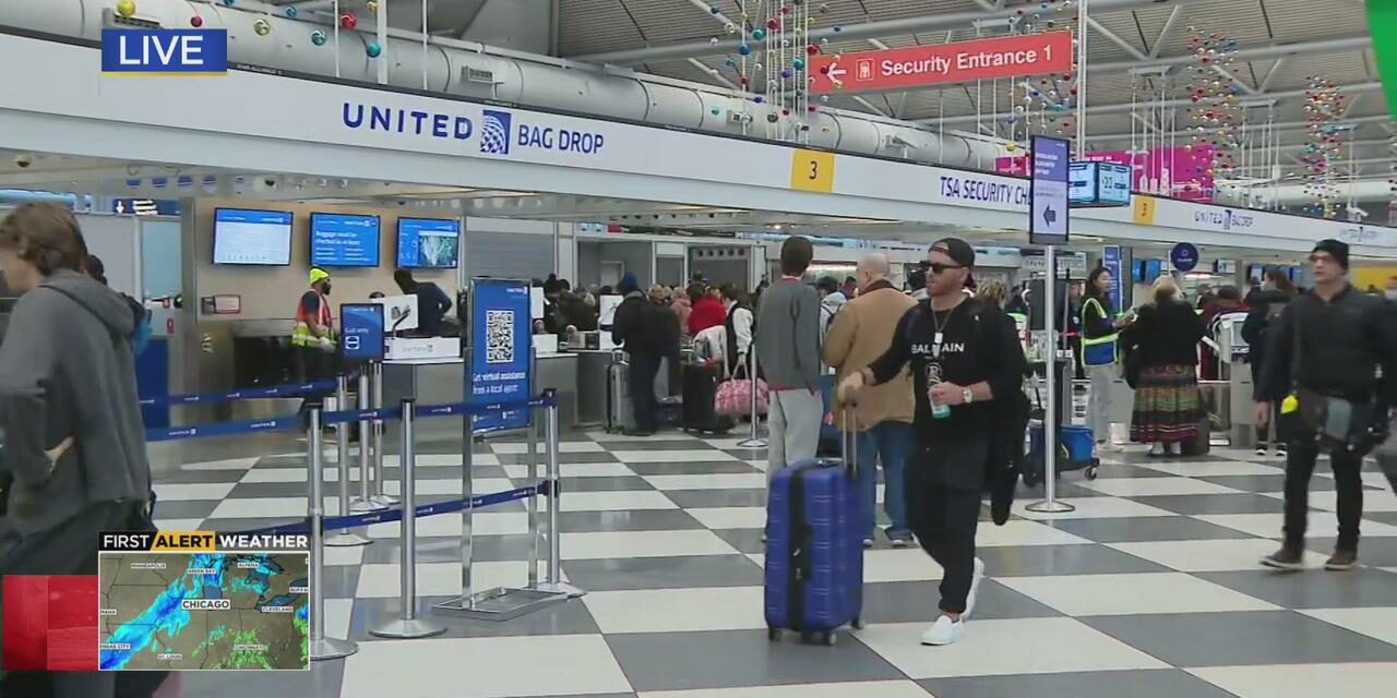 FAA issues ground stop at Chicago airports due to tornado alert