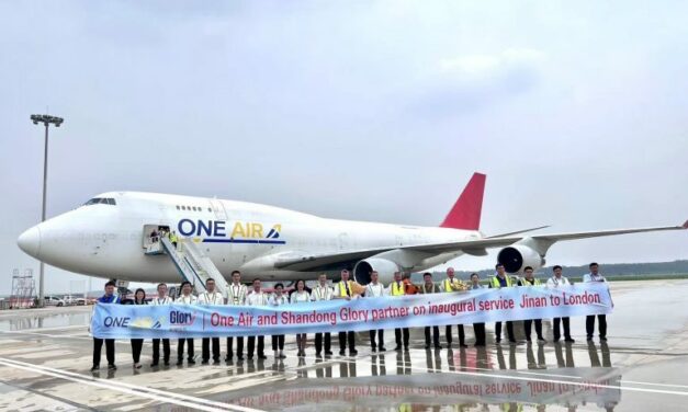 UK-based all cargo start-up ‘One Air’ completes inaugural China-London flight