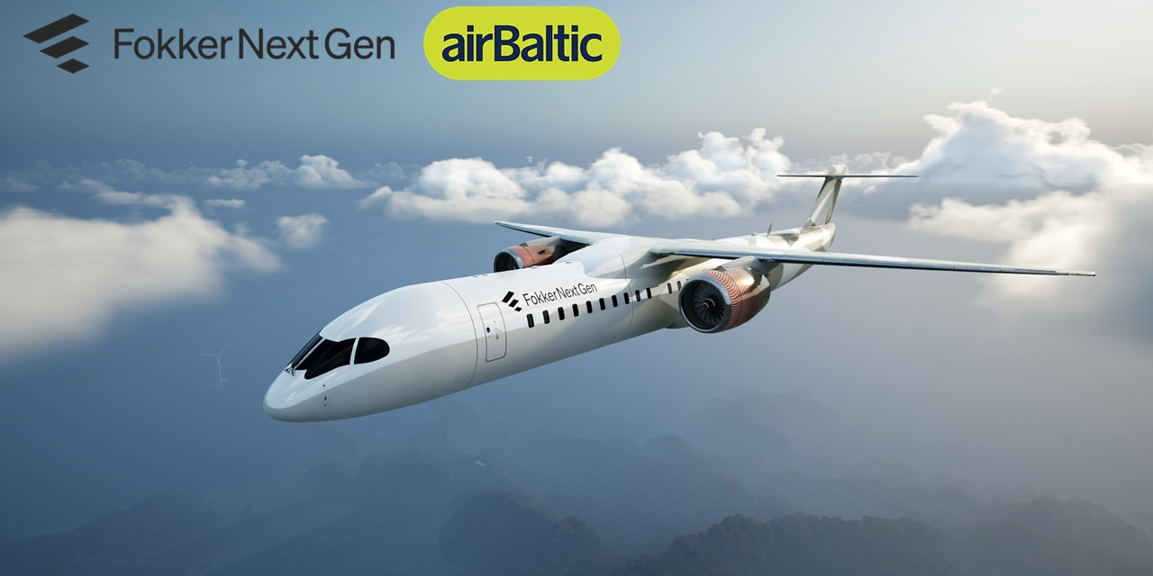 Fokker Next Gen sign MoU with airBaltic