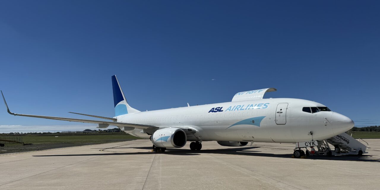 ASL Airlines welcomes its first 737-800 freighter