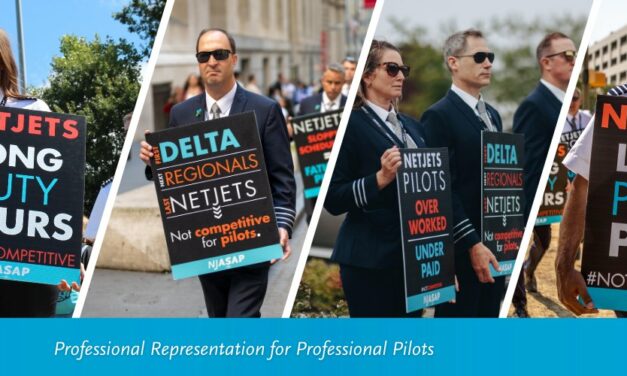NetJets “singled out an elected union official for investigation” says union