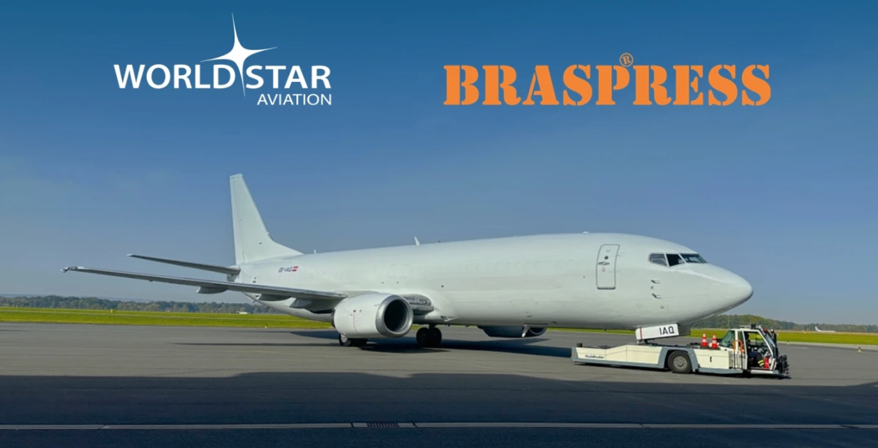 World Star Aviation confirms delivery of B737-400f to Braspress