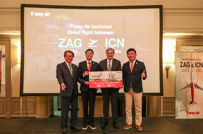 T’Way Air launches new Zagreb-Seoul flights