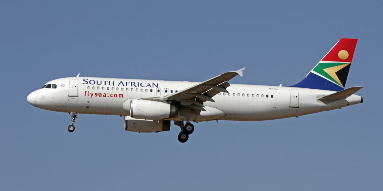 CALC delivers first of three A320s to SAA