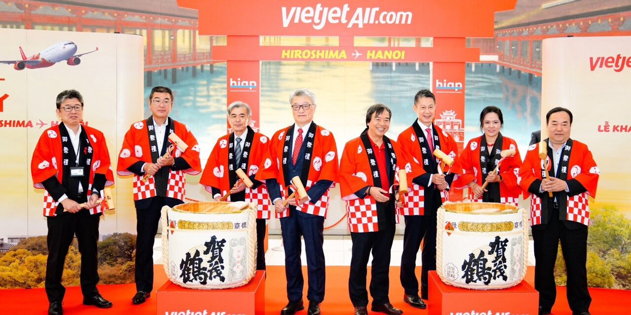 Vietjet launches new direct route between Hanoi and Hiroshima