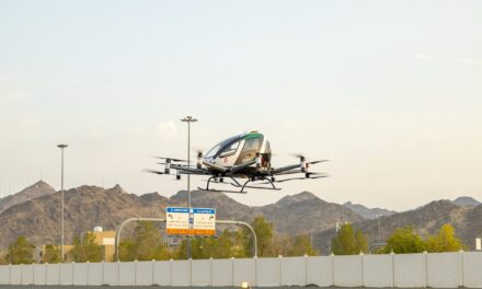 Front End successfully trials unmanned air taxi