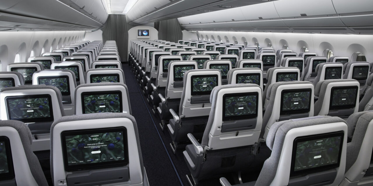 Finnair completes rollout of new long-haul aircraft cabin