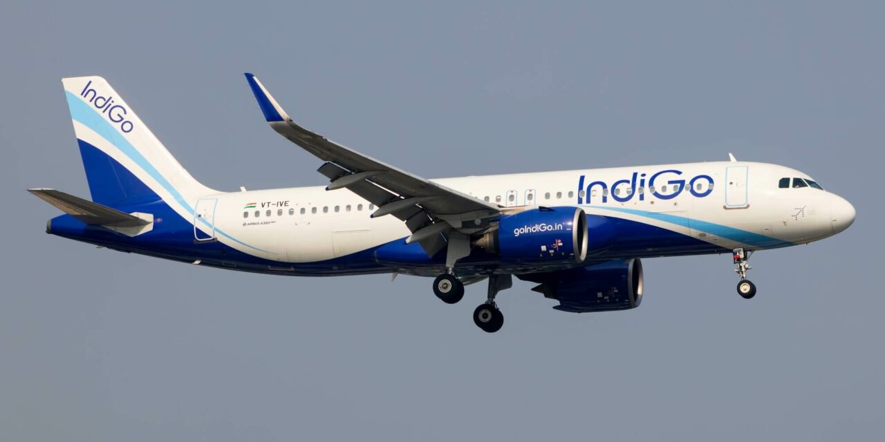IndiGo receives one A320neo from JSA
