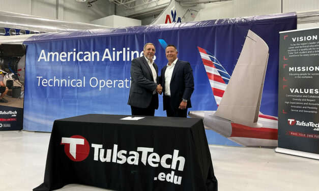 American and Tulsa Tech partner to develop aviation maintenance talent pipeline