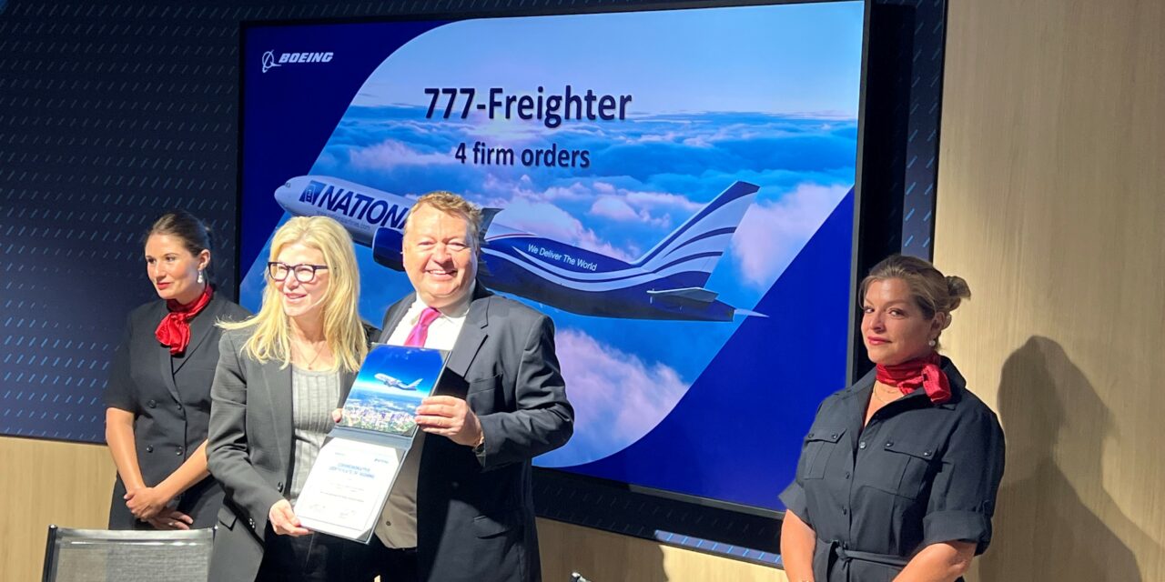National Airlines’ cargo division orders four 777-200 freighters