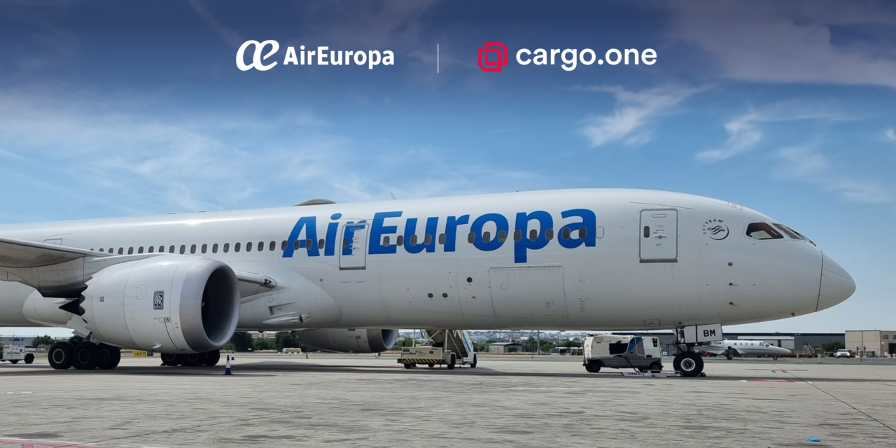 Air Europa partners with cargo.one