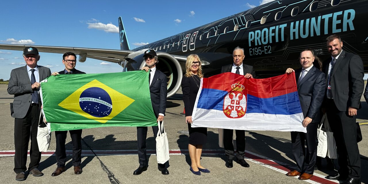 Embraer presents the E195-E2 in Belgrade