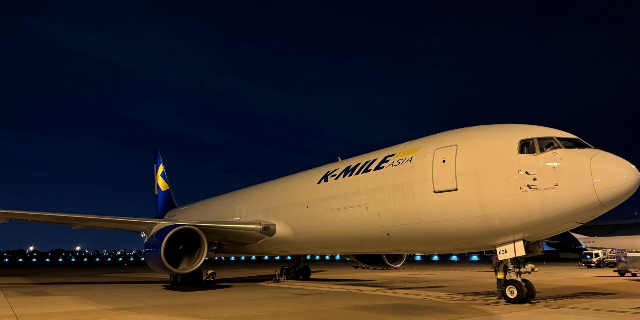 K-Mile Asia receives first 767-300 converted freighter