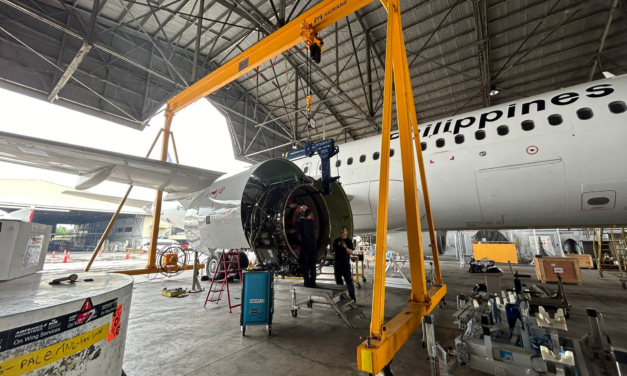 AFI KLM E&M and Philippine Airlines execute first ‘on-wing’ fan module swap of a CFM56-5B engine