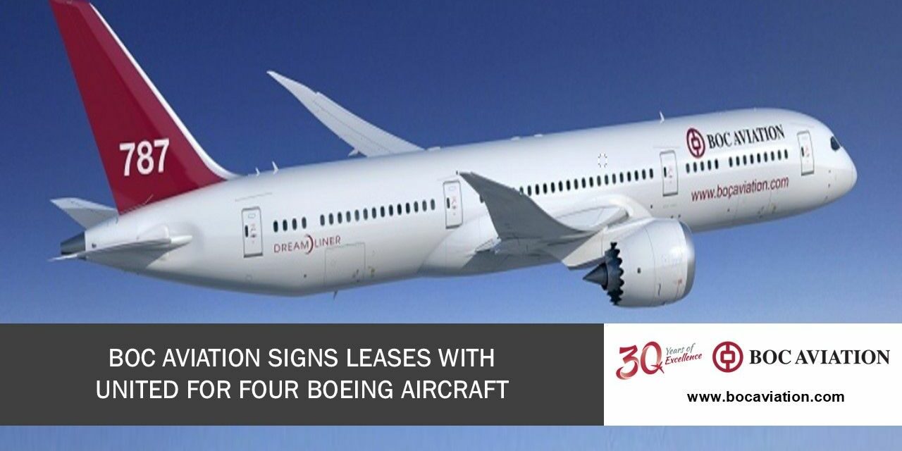 BOC Aviation inks lease agreement with United for four Boeing aircraft